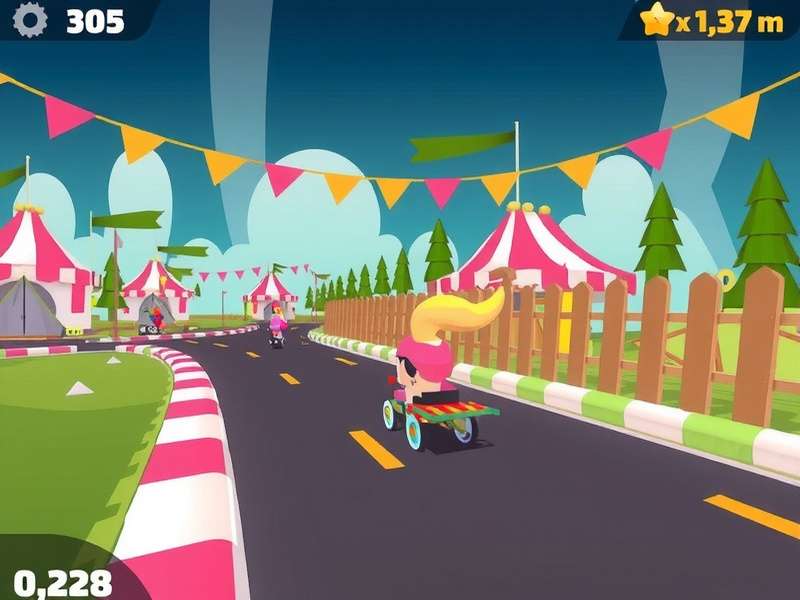 Speedy Sprint Frenzy Festival Level